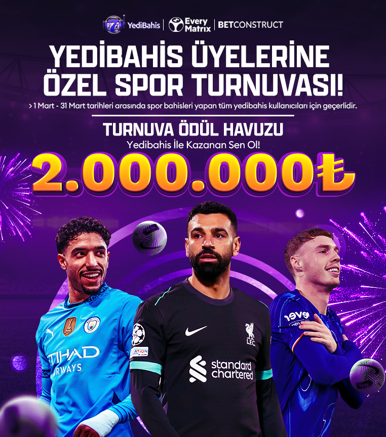 YEDİBAHİS ÜYELERİ YEDİBAHİS TURNUVASINDA KAZANIYOR