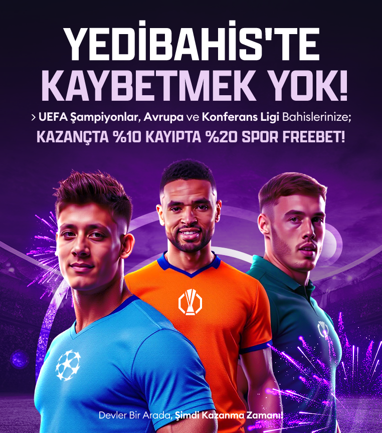UEFA İle %10 Kazan, Kayıpta %20 Freebet ile Eğlen!