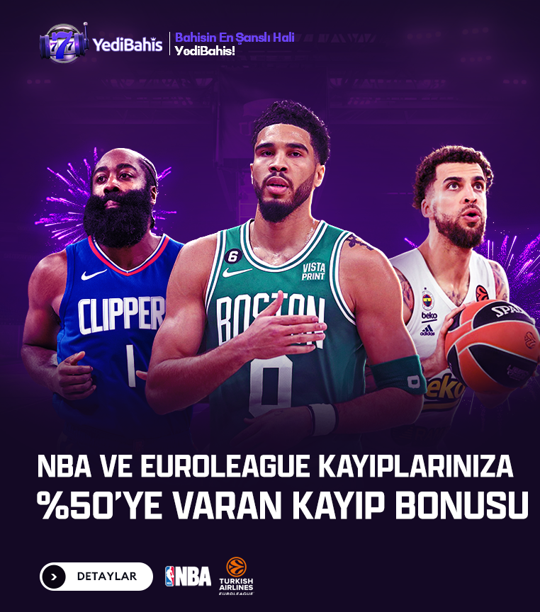 Nba Ve Euroleague Kayıplarınıza %50'e Varan Kayıp Bonus İmkanı