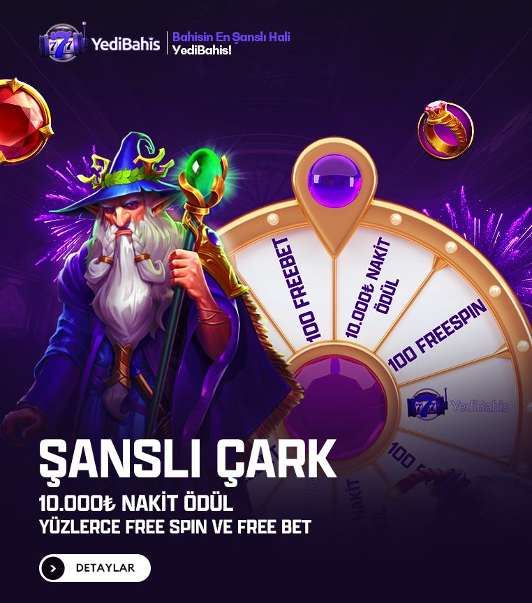 Şanslı Çarkımız ile Muhteşem Ödüller Kazanma Şansı!