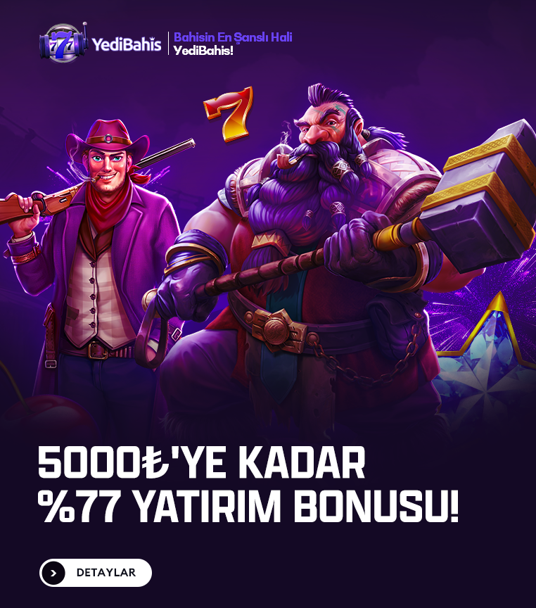 Her Cumartesi 5000₺'ye Kadar %77 Yatırım Bonusu